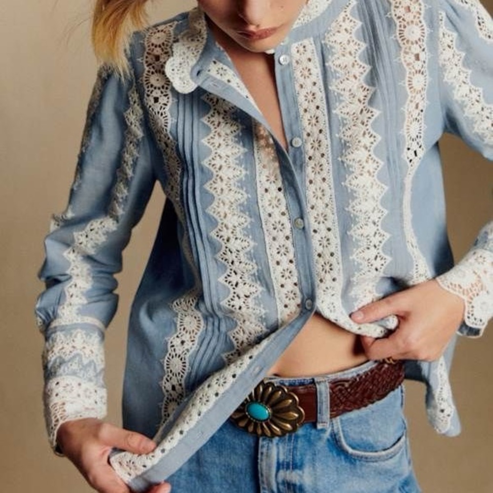 Sezane Rym Blouse - Picture 2 of 7